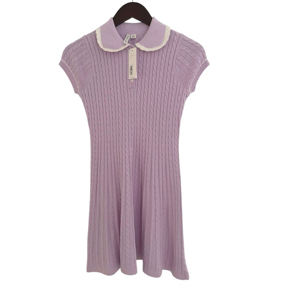 Janie and Jack purple dress size 10 New NWT